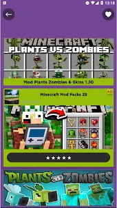 Mod Plant Zombie for Minecraft