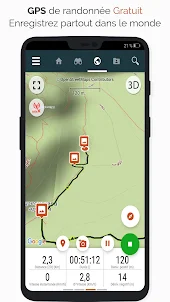 SityTrail GPS de randonnée