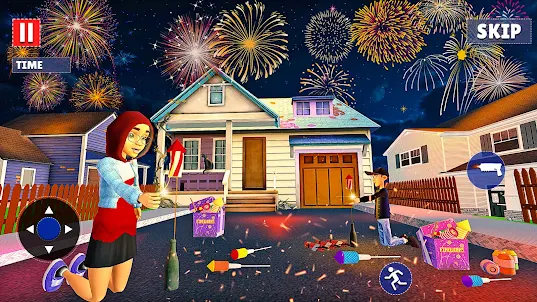 Fireworks Play Simulator 3D