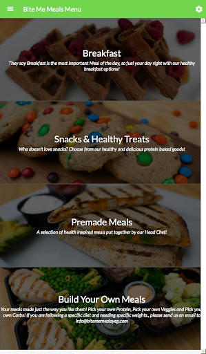 Bite Me Meals Screen 2