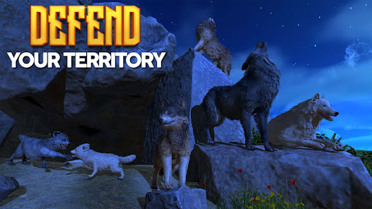 Virtual Arctic Wolf Family Sim  screenshots 3