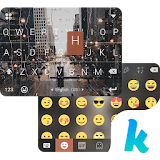 Rainy NewYork Kika Keyboard icon