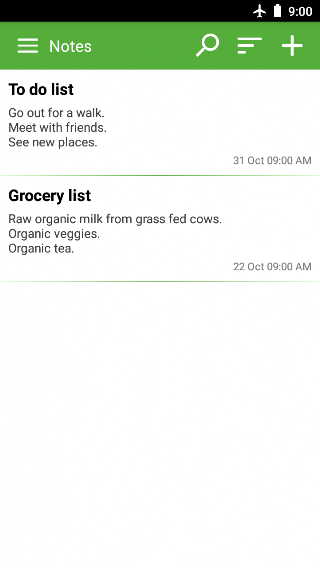 Simple notepad notes screenshot 1