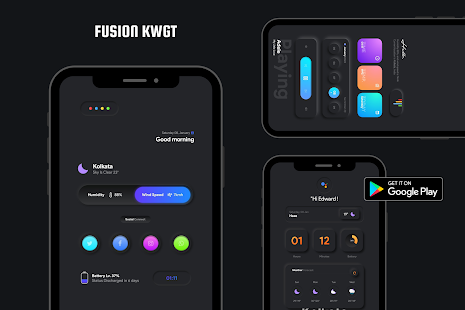 FusiOn for KWGT Captura de pantalla