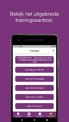 Zetje VAR op de kaart Screen 3