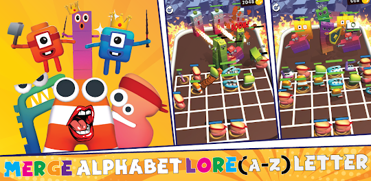MERGE ALPHABET LORE free online game on