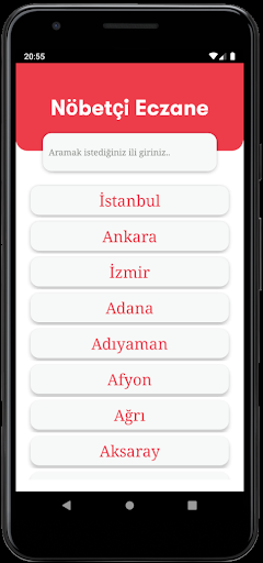 Nöbetçi Eczaneler - Tüm Şehirl Screen 2