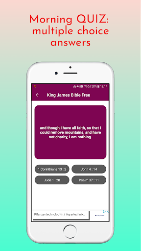 King James Version Holy Bible Screen 2