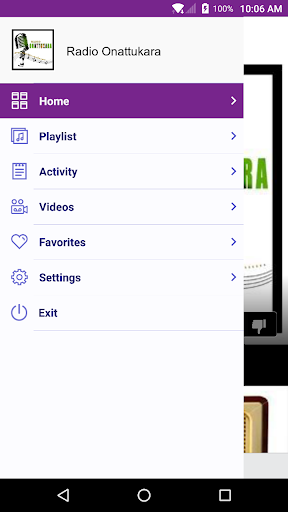 Android application Radio Onattukara screenshort