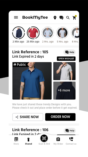 BookMyTee Screen 3