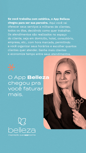 App Belleza Parceiro Screen 2
