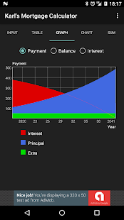 Karl's Mortgage Calculator Screenshot