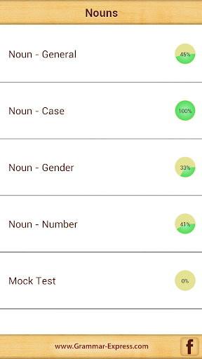 Grammar Express : Nouns Lite Screen 2