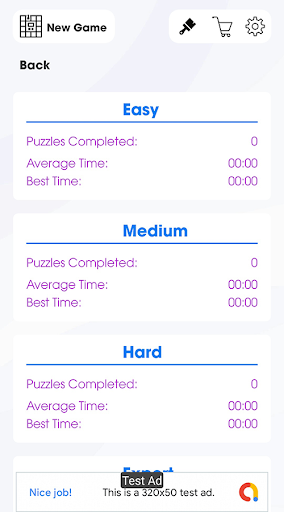 Android application SudokuMaster screenshort