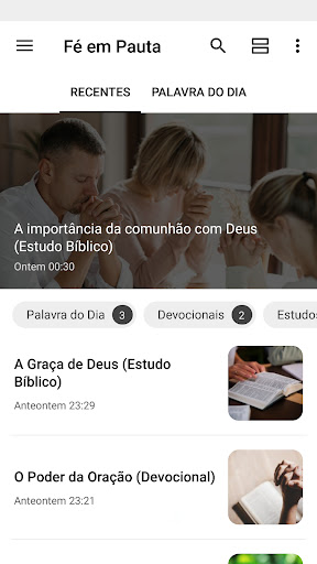 Fé em Pauta Screen 2