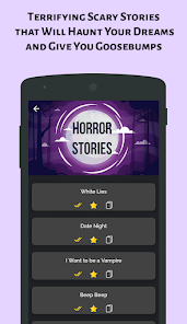 Captura 3 Scary Stories, Horror and Cree android