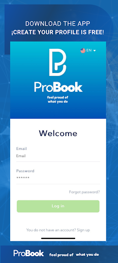 Android application ProBook screenshort