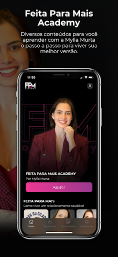 Android application Feita Para Mais screenshort