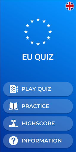 Android application EU Quiz screenshort
