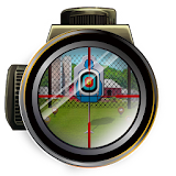 sniper shooting training icon