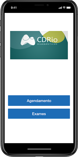 Android application CDRio Diagnósticos screenshort