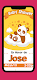 screenshot of Baby shower invitation card