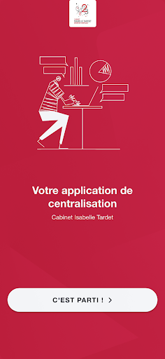 Android application Cabinet Isabelle Tardet screenshort