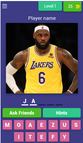 Guess The NBA Player - Quizのおすすめ画像1