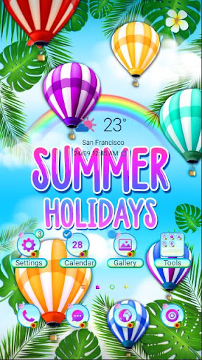 Android application Summer Balloon - Wallpaper screenshort
