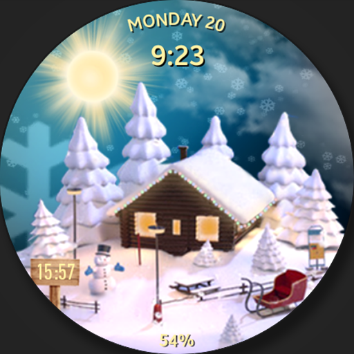 WFP 226 Christmas animated Logo