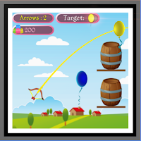 2D Archery  Bow arrow and balloon pop
