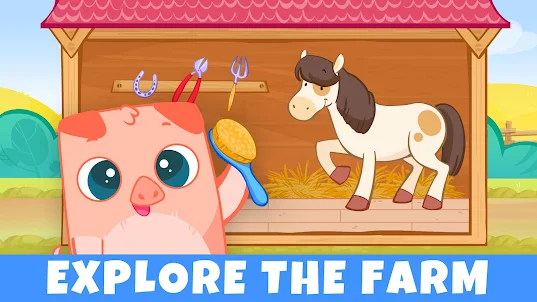 Bibi Farm: Games for Kids 2-5