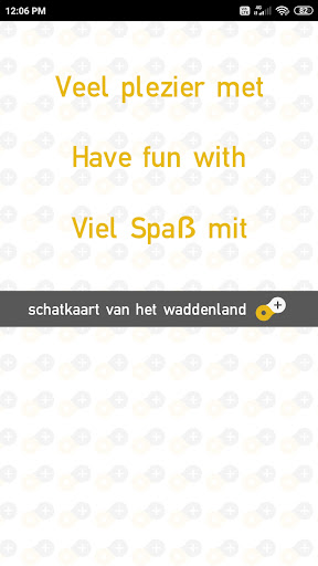 Android application Treasure map of the Waddenland screenshort