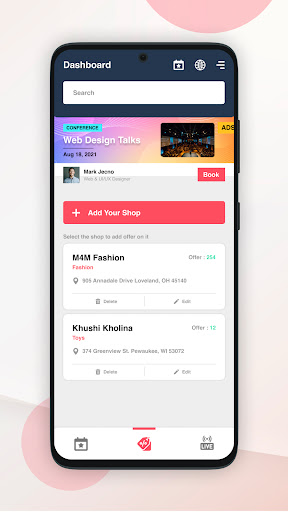 FestumEvento - Organiser App Screen 2