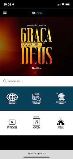 Ministério Manancial - Online Screen 3
