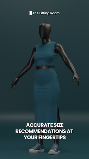 Android application The Fitting Room: 3D body scan screenshort
