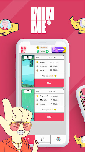 Android application Win Me screenshort