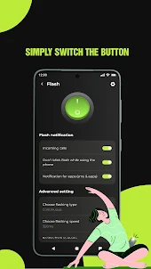 Flash & Battery Notification