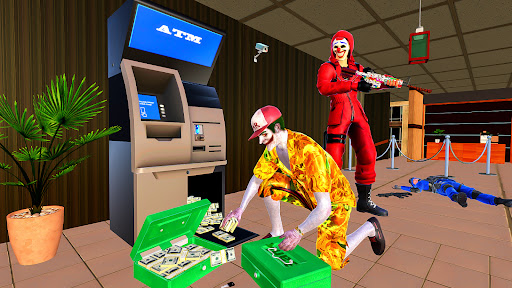 Joker Heist:Bank Robbery Games Screen 2