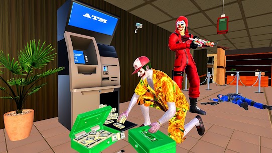 سرقة جوكر: ألعاب سرقة البنوك 2