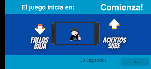 Android application ¿Quién soy? screenshort
