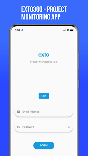 Android application Exto360 screenshort