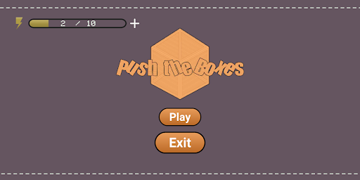 Android application Push The Boxes screenshort
