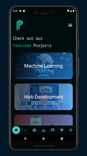 Android application Projectify screenshort