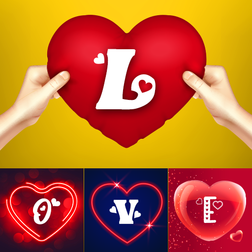 My Love Name Letter DP Maker logo