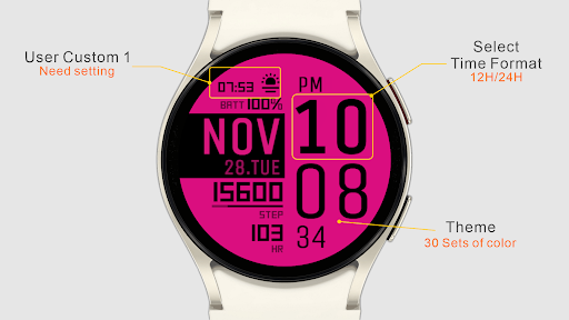 IWF DL1 watch face Screen 2