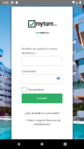 Android application MyTurn | App para la gestión d screenshort