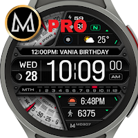 MD307 Digital watch face Pro