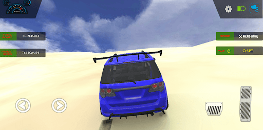 Toyota Fortuner Drift Car Game