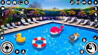 Pool Cleaning Simulator Game - Screenshot 2